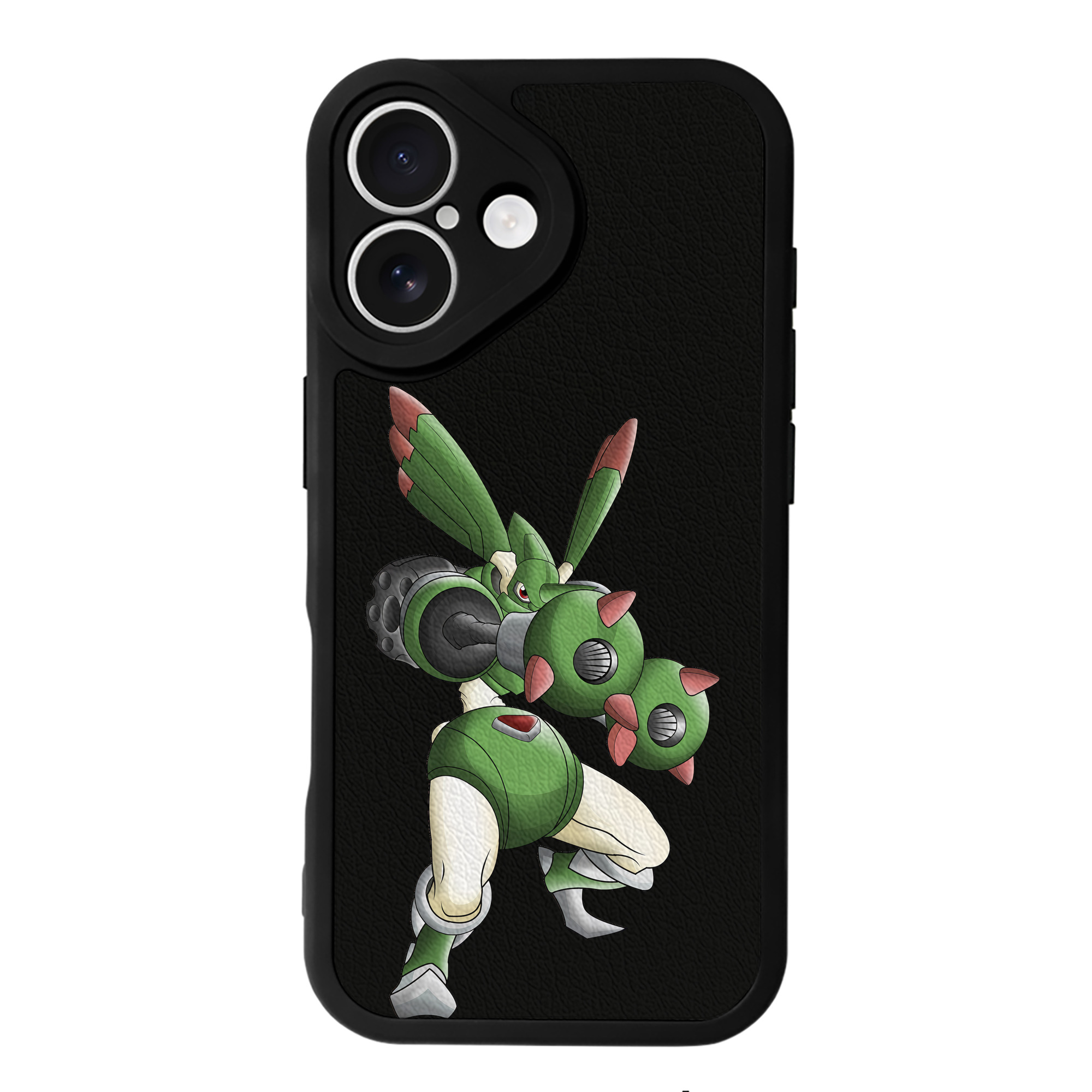 （画像用） Digimon デジタルモンスター/デジモン 【iPhone 16シリーズ対応】シリコンスマホケース（レザー調） 材質：シリコン